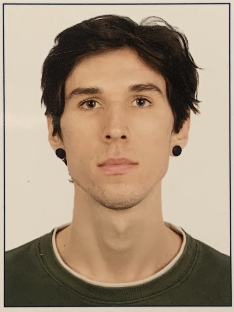 Ivan in an exceptionally serious ID photo